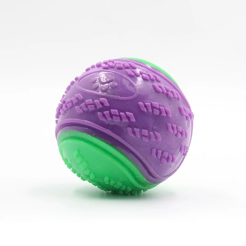 Interaktiver Spielball für Hunde – Zahnpflege & Kau-Spaß