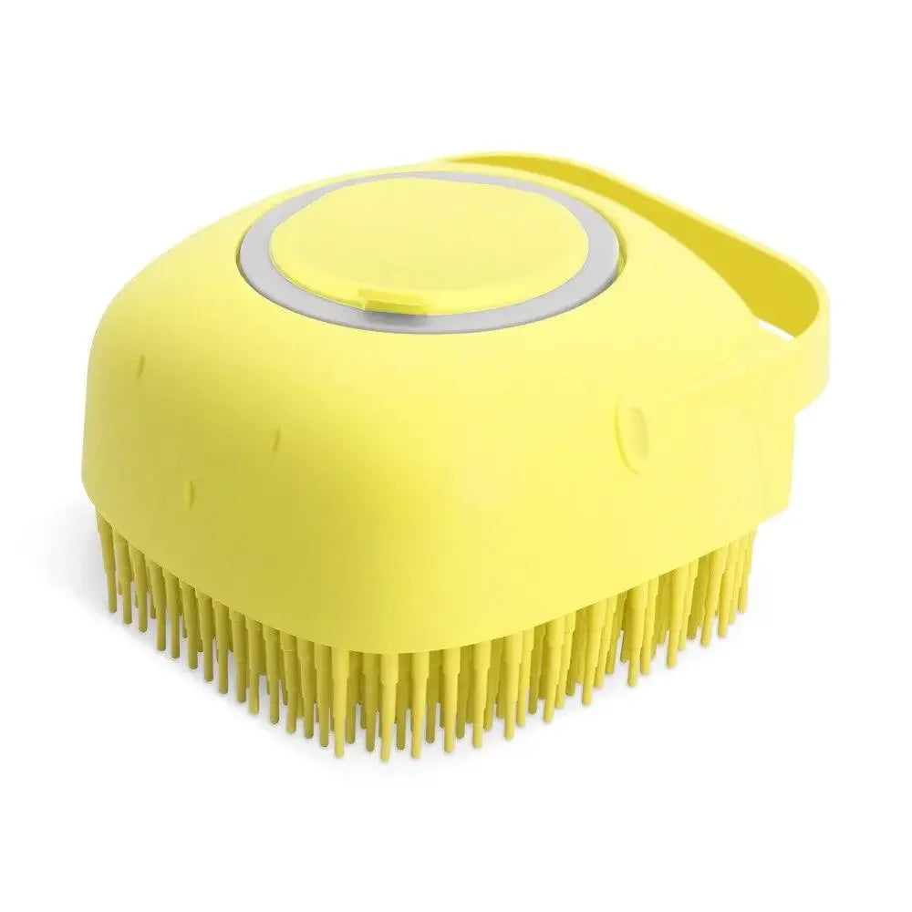 Silikon-Shampoo-Bürste für Haustiere-Massage-& Badebürste