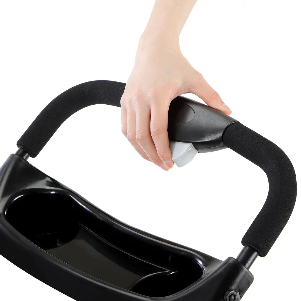 3-in-1 Haustierwagen mit abnehmbarem Tragekorb – faltbarer Kinderwagen für kleine & mittlere Hunde und Katzen, wasserdicht, geländetauglich, mit Sonnendach